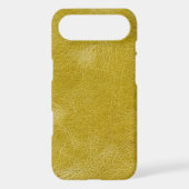 Yellow leather Case-Mate iPhone case (Back)