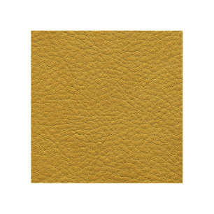 Yellow Leather Texture Seamless Closeup Wood Wall Art