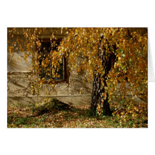 yellow leaves cards