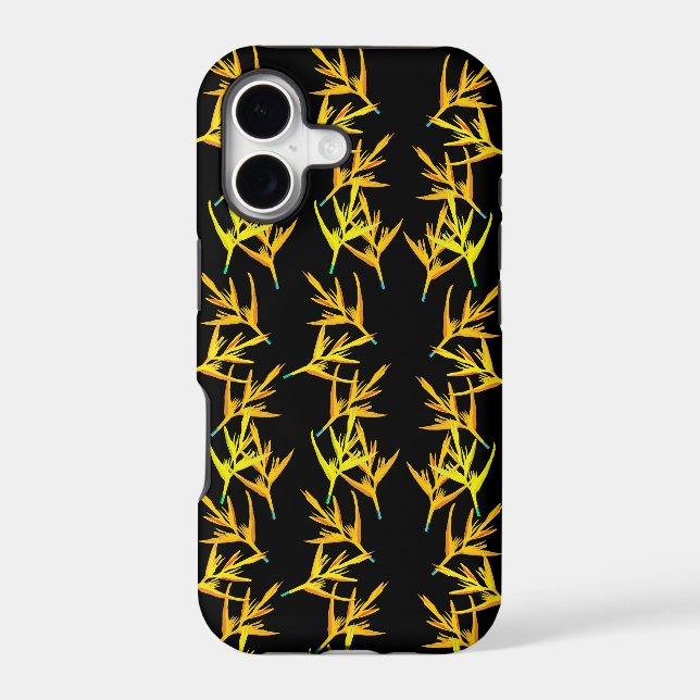 Yellow Leaves Iphone Case (Back)