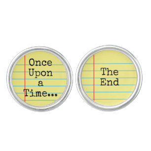 Yellow Legal Pad Notebook Paper Graphic© Cufflinks