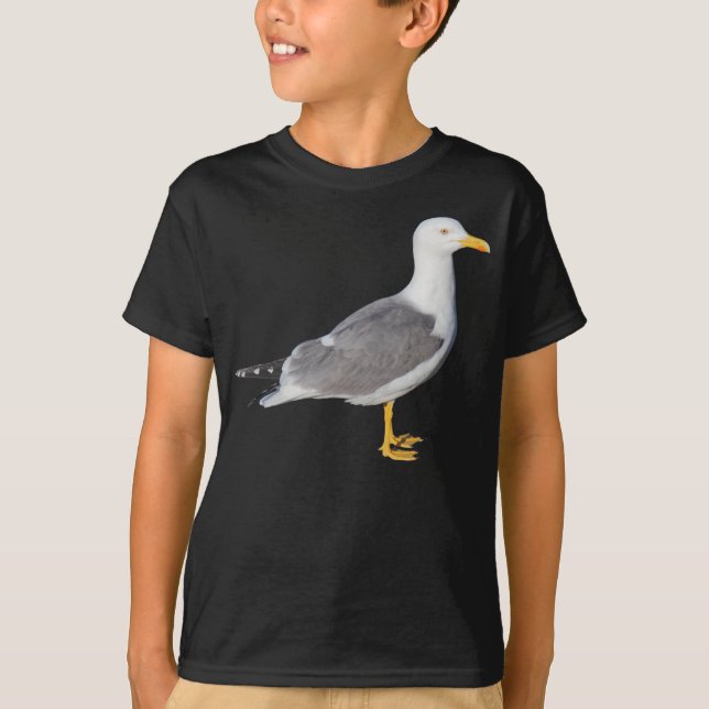 Yellow Legged Gull T-Shirt (Front)
