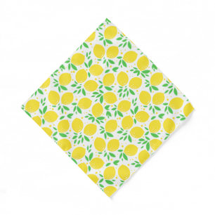 Yellow Lemon Bandana