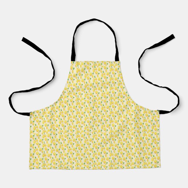 Yellow lemon fruit apron (Front)