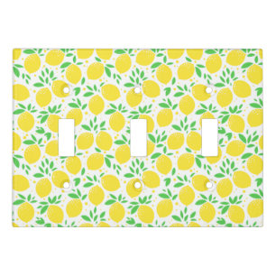 Yellow Lemon Light Switch Cover