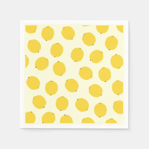Yellow Lemon Napkins
