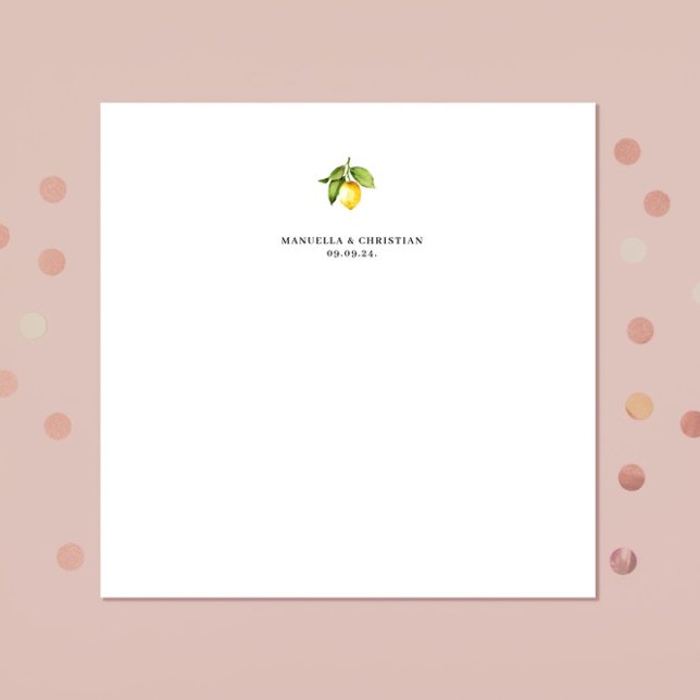 Yellow Lemon  Napkins (Creator Uploaded)