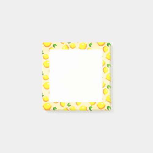 Yellow Lemon Post it Notes