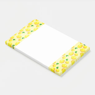 Yellow Lemon Post it Notes