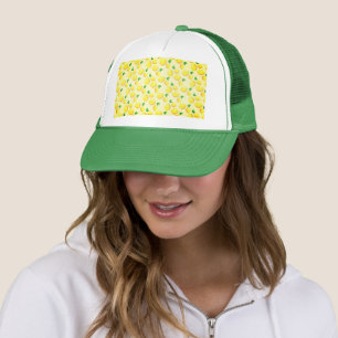 Yellow Lemon Trucker Hat