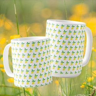 Yellow Lemons Coffee Mug