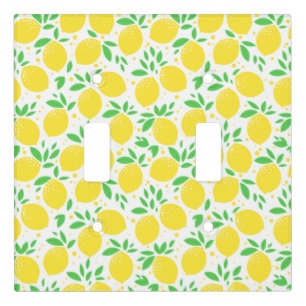 Yellow Lemons Light Switch Cover
