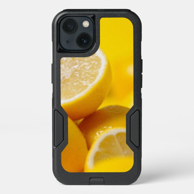 Yellow Lemons Otterbox iPhone Case (Back)