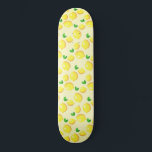 Yellow Lemons Skateboard Gift<br><div class="desc">Fresh Yellow Lemons Skateboard</div>