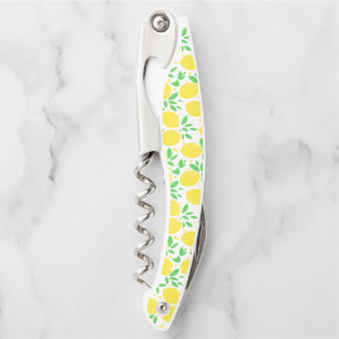 Yellow Lemons Waiter's Corkscrew