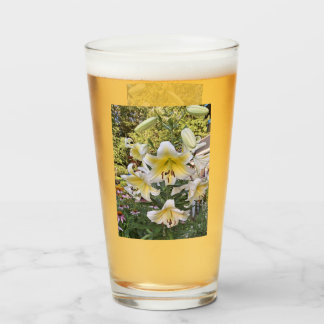 Yellow Lilly Glass