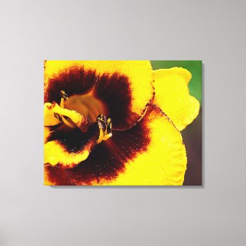 Yellow Lily Canvas Wrap Print by artinphotography at Zazzle