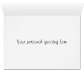 Yellow Lily Card (Inside Horizontal (Bottom))