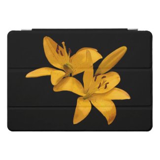 Yellow Lily Flowers Floral 10.5 iPad Pro Case
