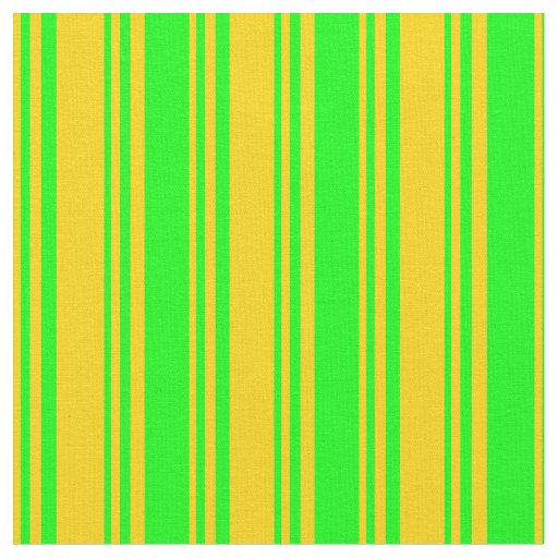 Yellow & Lime Pattern Fabric