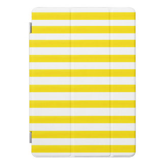 "Yellow lines" "Striped yellow" "yellow and White" iPad Pro Cover