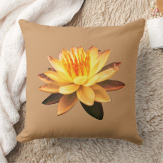 Yellow Lotos Pillow