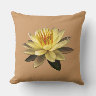 Yellow Lotos Pillow