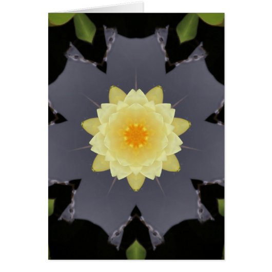 Yellow Lotus Kaleidoscope (Front)