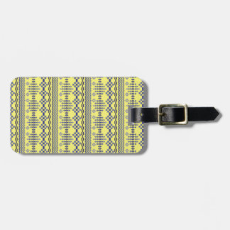 Yellow Luggage Tag