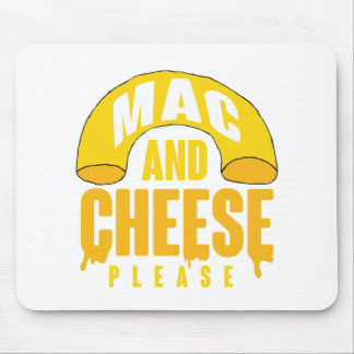 Yellow Macaroni Cheese for kids Mac and Cheese Mouse Pad