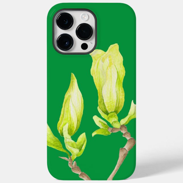 Yellow Magnolias on an iPhone Case (Back)