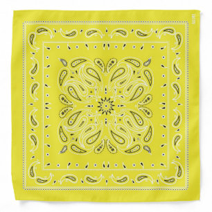 Yellow Mandala Bandana