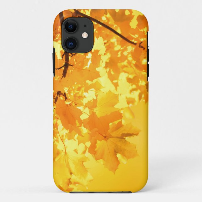 Yellow Maple iPhone 5 Casemate Case (Back)