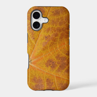 Yellow Maple Leaf Autumn Abstract Nature iPhone 17 Case