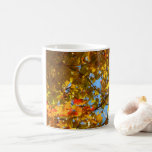 Yellow Maple Leaves and Blue Sky Coffee Mug