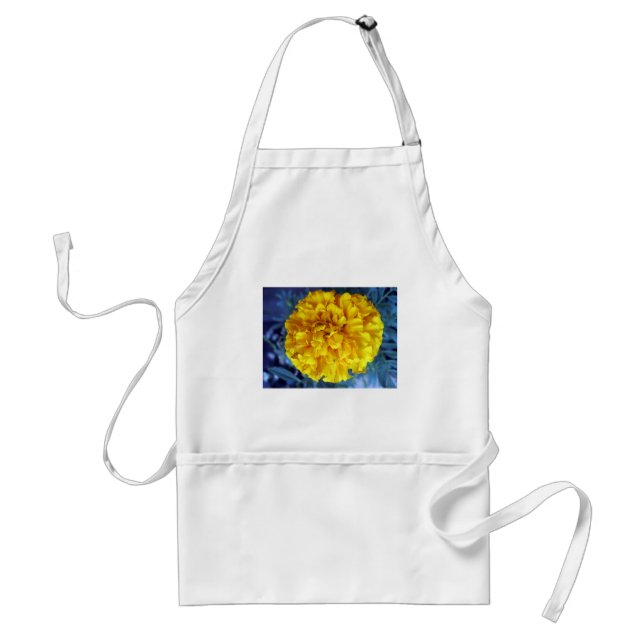 Yellow Marigold Adult Apron (Front)