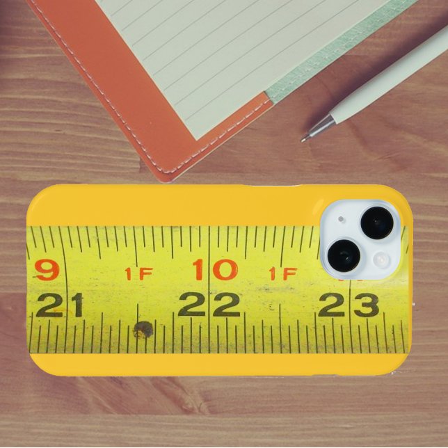 Yellow Metal Tape Measure Case-Mate iPhone Case (Creator Uploaded)