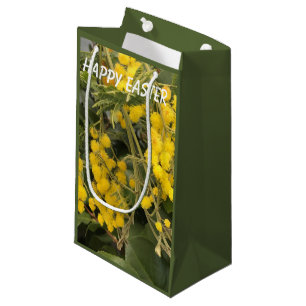Yellow Mimosa Easter Small Gift Bag