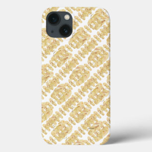 Yellow Mini Flop Flop Pattern iPhone 13 Case
