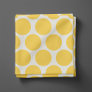 Yellow Mod Dots Fabric