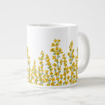 Yellow Modern  Floral Garden Blooms  Giant Coffee Mug<br><div class="desc">Bring Nature’s Beauty to Life with This Blooming Floral Design Fresh, vibrant, and full of charm—this floral design bursts with blooming flowers that add a touch of nature’s elegance to any product. Featuring delicately illustrated petals in full bloom, this design captures the timeless beauty of a garden in peak season....</div>
