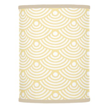 Yellow Modern Wave Lamp Shade by OS_Designs at Zazzle