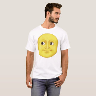 Yellow Moon - Emoji T-Shirt