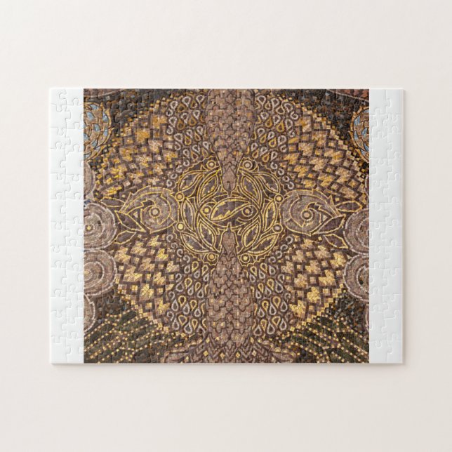Yellow Mosiac Detail, Germany Jigsaw Puzzle (Horizontal)