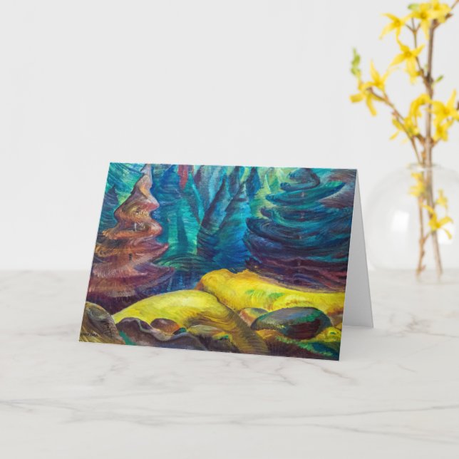 Yellow Moss | Emily Carr | Card (Yellow Flower)
