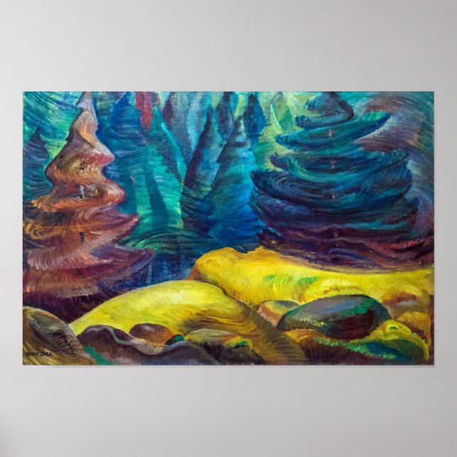 Yellow Moss | Emily Carr | Poster (Front)