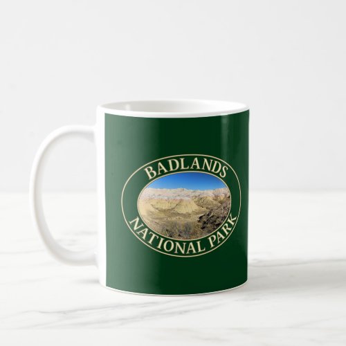 Yellow Mounds at Badlands National Park in SD Coffee Mug