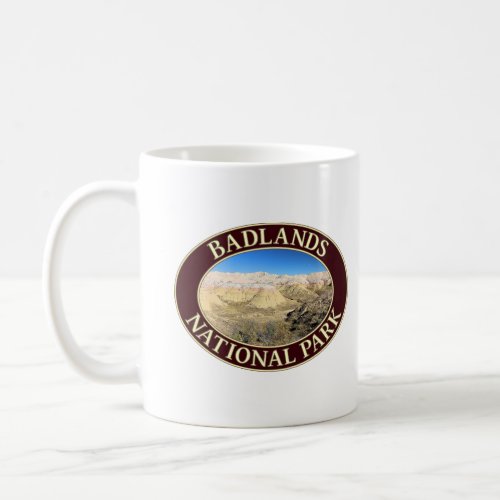 Yellow Mounds at Badlands National Park in SD Coffee Mug