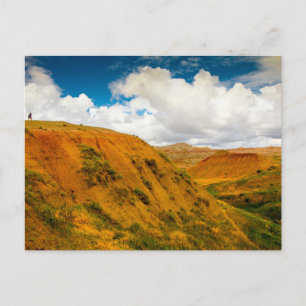Yellow Mounds Overlook, Badlands National Park, SD Postcard