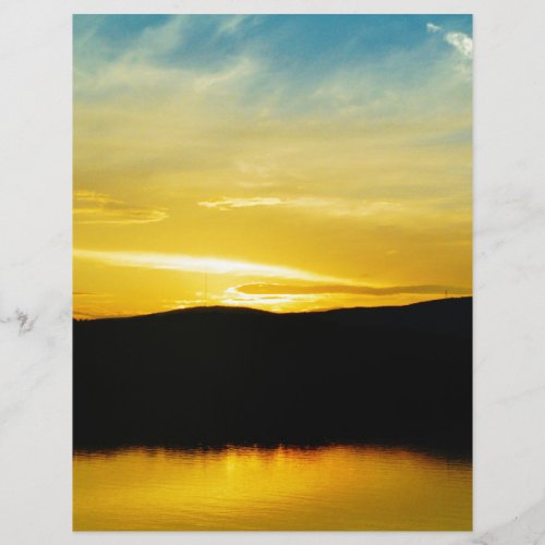 Yellow Mt Lake Sunset